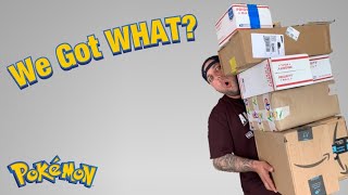 *Pokemon Mail Delivery* Opening Up Boxes Containing Vintage Pokemon Cards And Other Pokemon Products