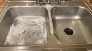 LAVATRASATES o SINK de COCINA DRENA LENTO o TAPADO