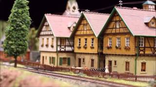 RIESIGE Modellbahnanlage | Modellbahntage Griesheim 2015