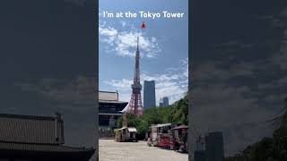 Tokyo Tower 🗼 #tokyo #tokyotower #subway #japan