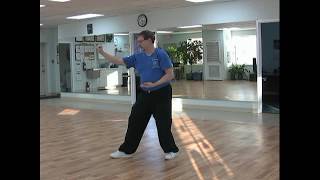 Beginning Taiji (Tai Chi):  Turn and Chop Opponent