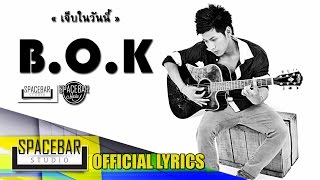 เจ็บในวันนี้-วง B.O.K [OFFICIAL AUDIO]