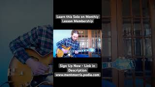 Buddy Emmons, Redd Volkaert, Danny Gatton Styled Country Jazz Guitar Solo Lesson