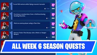 Fortnite All Week 6 Season Quests Guide - Chapter 3 Season 1