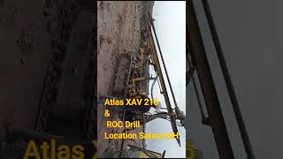 available atlas copco xav 216 compressor with roc drilling machine