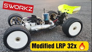 Modified LRP 32x First Ground Tank Sworkz S35-T Truggy Nitro