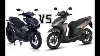 Honda Click 150i VS Yamaha Aerox 155