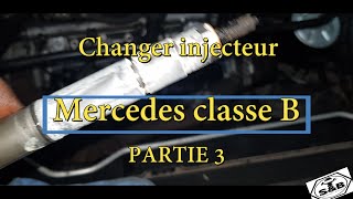 Changer l'injecteur Mercedes classe B W245, W169, partie 3