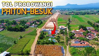 JALAN TOL PROBOLINGGO BANYUWANGI. Dari desa Karanganyar Paiton sampai Desa Matekan Besuk Probolinggo