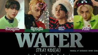 [AI COVER] STRAY KIDS - 'WATER' Lyrics 가사 | ORIGINAL BY SEVENTEEN