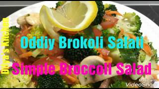 Simple Broccoli Salad | Oddiy Brokoli Salati