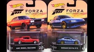 HOT WHEELS FORZA MOTORSPORT RETRO ENTERTAINMENT SET