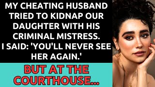 My Cheating Husband Tried to Kidnap Our Daughter with His Criminal Mistress