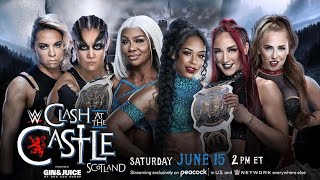 Clash At The Castle 2024 : Bianca & Jade Cargil Vs Zoey Starck & Shayna Baszler Vs Unholly Union