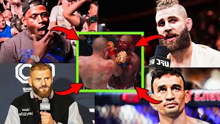 Fighters react to Alex Pereira vs Khalil Rountree UFC 307