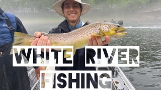 White River Trout Fishing for Rainbows and Browns