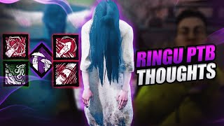 Sharing my thoughts on the Ringu PTB Perks and Killer Power - Dead by Daylight