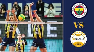 Fenerbahçe Opet 🆚️  Vakıfbank Highlights "Vodafone Sultanlar Ligi "