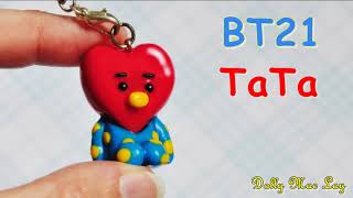 Tutoriel Fimo BT21 Tata / Polymer Clay Tutorial BT21 Tata