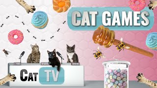 КОТ-игры | Сладкое приключение для кошек: фуршет с ошибками! 🍭🐜🐾 😼