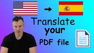 How to translate PDF to Spanish - DocTranslator.com