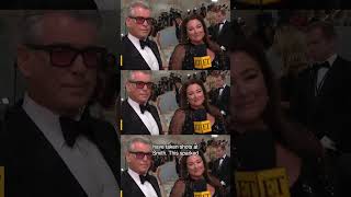 Pierce Brosnan Standing Up for Keely Shaye Smith!