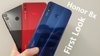 [First Look] Honor 8x - Glass & Tiny Bezels