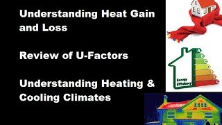 Understanding Heat Gain & Loss and Review of U Factors