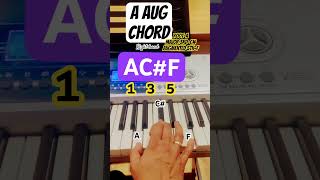 Aaug chord (right hand)