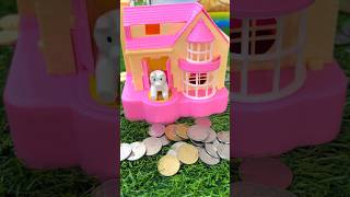 PUPPY HOUSE 🏠 piggy bank #viral #shortvideo