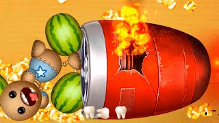 TURBINE vs WATERMELON vs THE BUDDY | Kick The Buddy | Bananos Gameplay