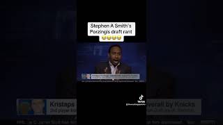 Stephen A. Wrong per usual! 😂 #shorts #stephena#porzingis #basketball