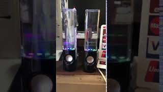 water/light fountain speakers!!