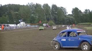 [Europokal] Autocross Zoutleeuw 2013. Klasse 2+3 zaterdag. Wedstrijd 2, halve Finale.