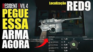 RESIDENT EVIL 4 REMAKE: Como pegar a RED9 Clássica - A MELHOR ARMA DO JOGO BEM NO INICIO!!!