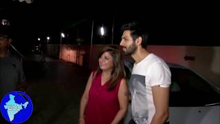 Kartik Aaryan Live - Kartik Aaryan spotted post movie date with rumoured girlfriend Dimple Sharma