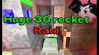 Huge 30 rocket raid! - trident survival u have to watch!