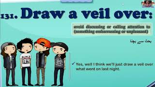 Draw a veil over | idiom and meaning | Learn Idioms