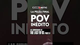 Cuidado...¡SPOILERS! ⚠️ Prepárate para ver la PELEA FINAL de #TheLastofUsParteII🌿 como nunca antes!