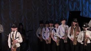 Sax-Band, отчетный концерт духового отдела ДМШ г Зеленодольск