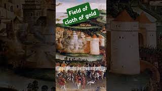 June 7: the field of cloth of gold begins! #history #tudor #englishhistory  #16thcentury #henryviii