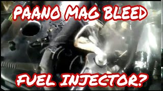 PAANO MAG BLEED NG FUEL INJECTOR SA BAGONG SALPAK NA MAKENA? #fuel #injector #bleed