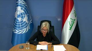 SRSG Jeanine Hennis-Plasschaert statement to UNSC on the situation concerning Iraq | 26 July 2022