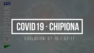 Evolucion coronavirus en Chipiona (07-10 · 03-11)