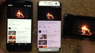 Galaxy S7 Edge Battery Life Test - vs. - iPhone 6s and Nexus 5x