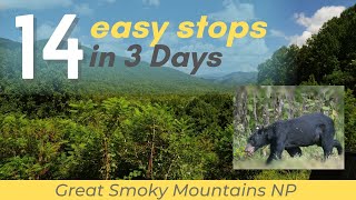 FREE! 3 Days 14 Easy Stops in the Great Smoky Mountains NP