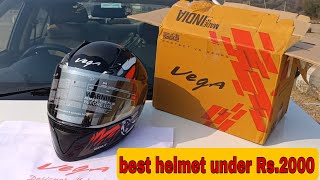 Vega bolt Bunny helmet || best helmet under 2000 || unboxing , first impression & pros n cons