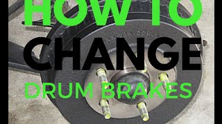 HOW TO CHANGE DRUM BRAKES