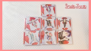 Nct Dream hot sauce jewel case (all 7 member vers) - unboxing