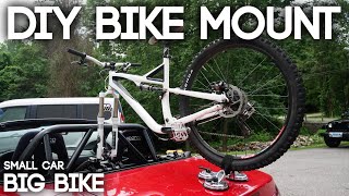 DIY Car Bike Mount! [Putting my Mountain Bike on my Turbo Miata]